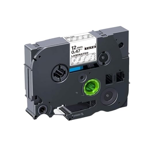 �}���`�J���[���~�l�[�g���x���e�[�v 12mm H110���x�����[�J�[���f��231 221 241 251 211(White on Clear)