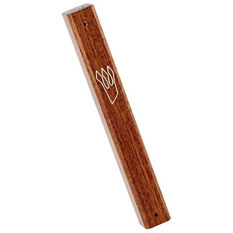 Peer Hastam Wood Mezuzah Case Cover