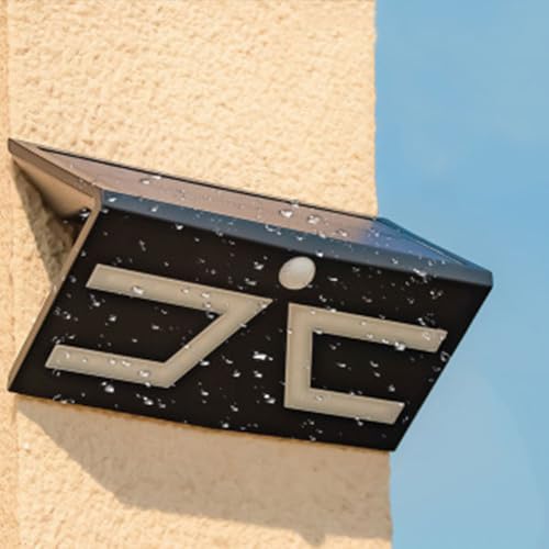 Applique murale solaire d'extérieur 6000K pour sécuriser les escaliers