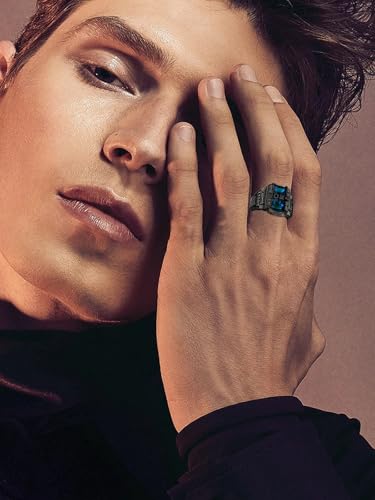 Customizable Class Rings High School and College Graduates,Graduation Ring Personalized,Sterling Silver/10k/14k/18k,Birthstone Class Of 2024 Ring Graduation Gift3