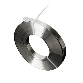 Y H M Banding Strapping Stainless Steel for Strapping Packaging 1/2 in12.7mm Wide 100 Feet30m Roll