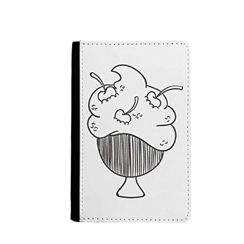 Étui portefeuille de voyage cerises glacées contre le désordre