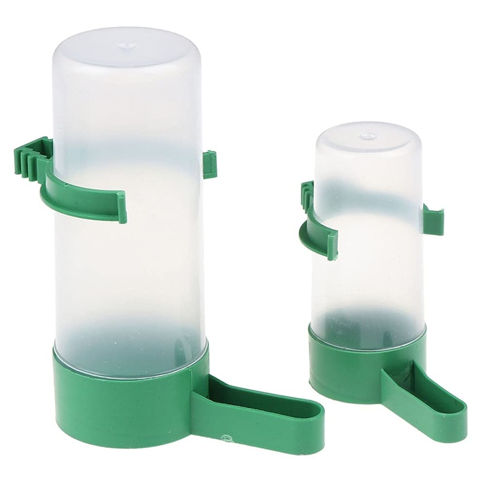 Abbeveratoio ad acqua per uccelli Abbeveratoio con pinza forniture per uccelli di Compagnie per pappagalli di Parruca Perruca calopsitte inseparabile