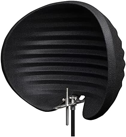 Aston Microphones XLR Halo Portable Microphone Reflection Filter, Black