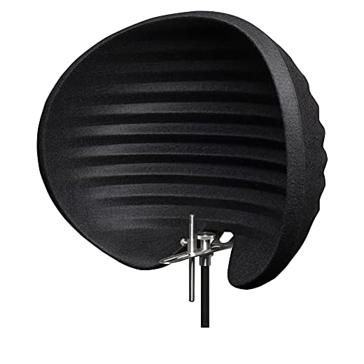 Aston Microphones Halo Portable Microphone Reflection Filter, Black