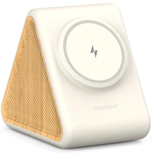 Housbay Sound Machine with Magnetic Wireless Charger for iPhone,2-in-1 Design