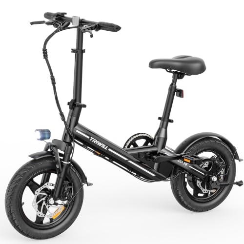 Electric Bike for Adults & Teens, 1000W Peak Motor, 14" Ebike for Commuting