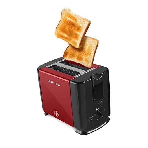 Torradeira Duo Multilaser 700w Vermelha - CE141