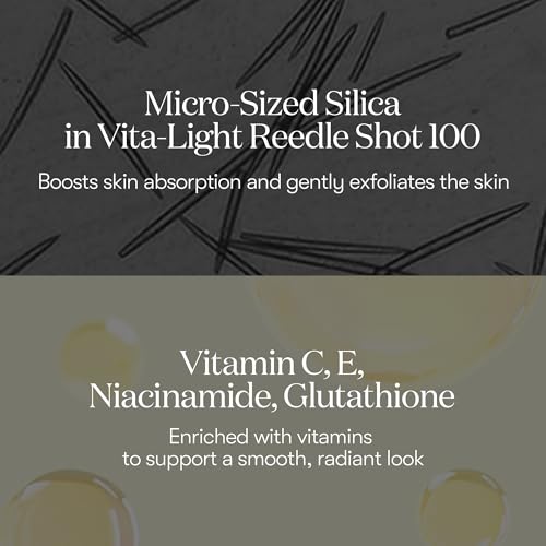 VT COSMETICS Vita-Light Reedle Shot 100 2-Step Hydrogel Mask(34.5gx4ea), Intensive Glowing, Exosome Glutathione Face Mask, Overnight Melting Mask, Korean Facial Mask - Image 4