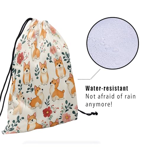 Image of Nerxy Pet Gymnastics Grip Bag Dog Cat Drawstring Grip Bags Puppy Shoe Bag Gym Storage Pouch