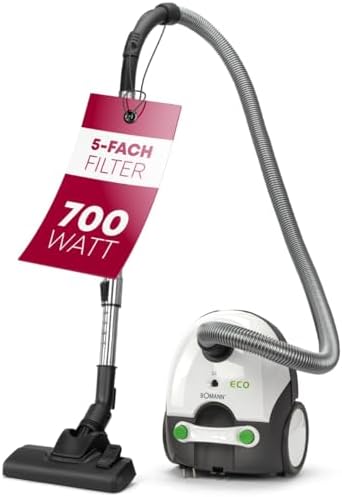 Bomann® Bodenstaubsauger mit energiesparenden 700 Watt | Staubsau...