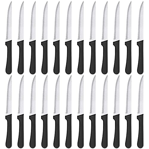 Marvorem Steakmesser edelstahl 22 cms steak messer sägemesser sägemesser messer mit wellenschliff steak messerset messer steak steakmesser wellenschliff steakmesserset (24) Cover