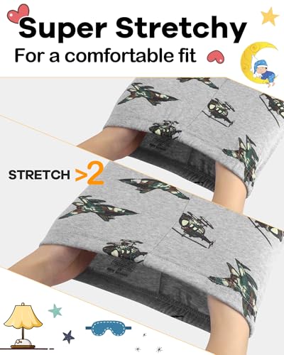 DAUGHTER QUEEN Boys 100% Cotton Long Sleeve Pajamas Size 18Months-12Years3