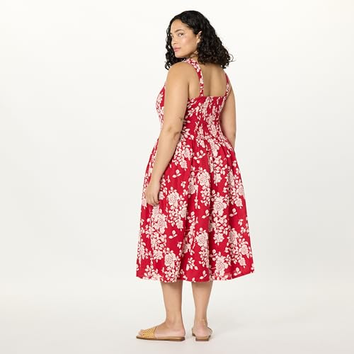 Image of The Drop Womens Balu Feminine Shaped Waist Midi Dress