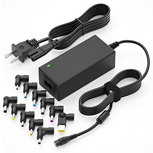 POWSEED Universal Laptop Adapter 45W Power Supply Charger for Dell hp Samsung Asus Acer Sony Toshiba FUJITSU Delta NEC Liteon Gateway and More chromebooks laptops ultrabook Notebook Computer