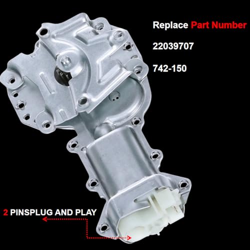 Power Window Lift Motor Rear Front Left and Right (2PCS)Compatible with 1985-1998 Chevy Blazer Camaro Caprice Cavalier GMC Cadillac Buick Oldsmobile Pontiac Driver and Passenger Replace# 742-150