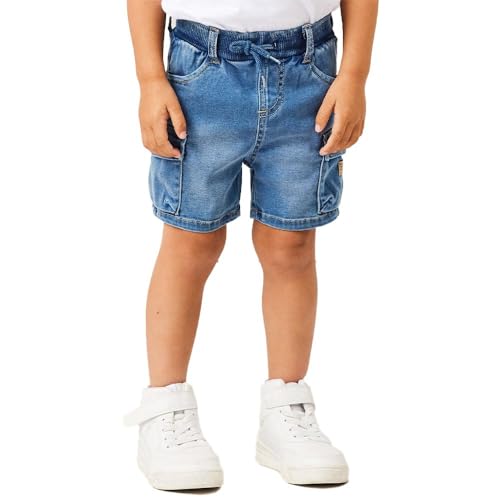 Denim shorts vaqueros cortos de niño talla 7 años con corte holgado
