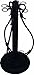 Z-Lite 114CUESTMB Cue Stand Billiard Cue Stand, Metal Frame, Matte Black finish by Z-Lite