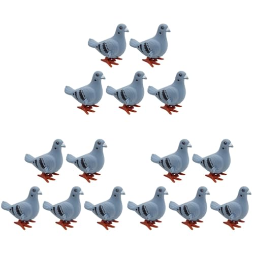 15 Pcs Pigeon Wind-up Toys Pigeons Bird Whistle Pigeon Stuffed