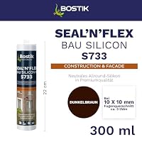 BOSTIK S733 Seal´n´Flex Bau Silikon Dunkelbraun - 300ml – Ansicht 2