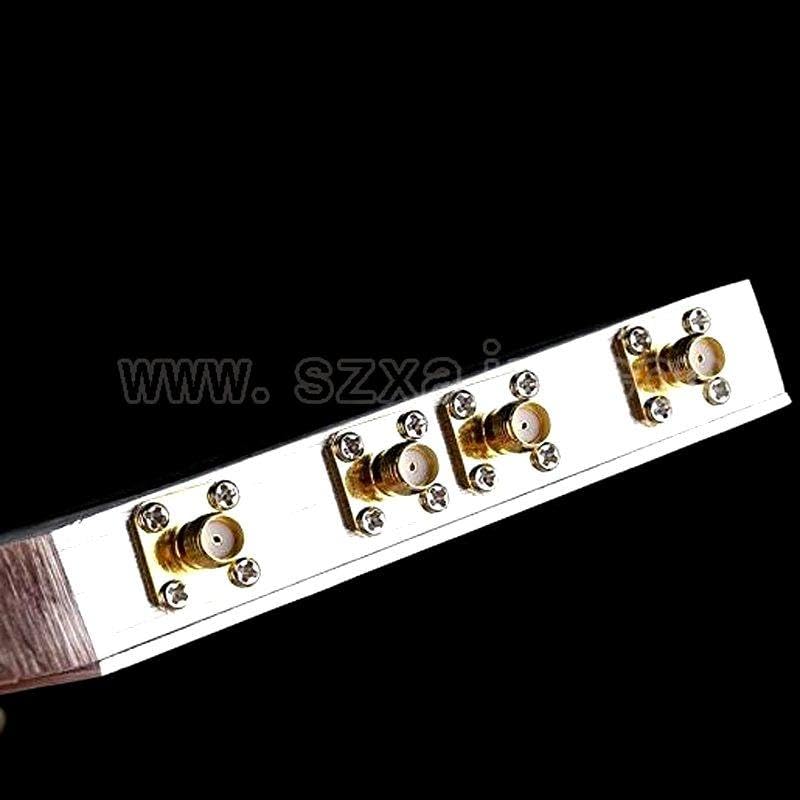 New 4 Way SMA Power Splitter 380mhz~2500MHz SMA Female Power Divider Signal Cable Splitter Female Divider