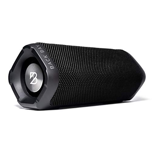 Back Bay Wireless Bluetooth Shower Speaker with 24-Hour Battery Life. Loud Hi-Fi Sound