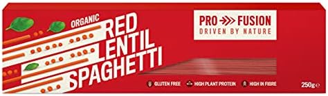 Profusion Organic Red Lentil Spaghetti 250g, Pack of 6