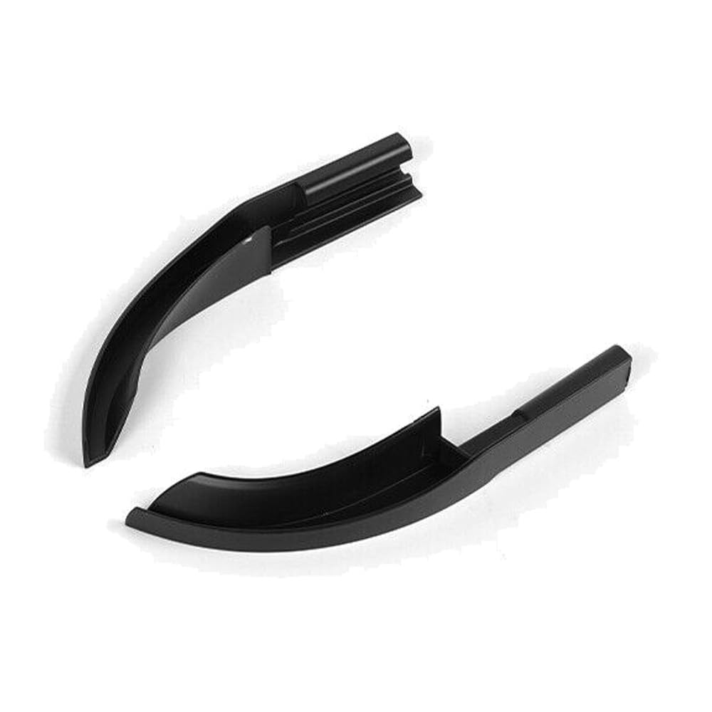 Yazyu 2X Water Rain Gutter Extension Exterior Accessories for Jeep for Gladiator 2020-2021 for Wrangler 2018-2021 Black 2WRGEFJWJJEA YZY0144