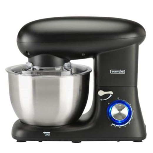 Bourgini Kitchen Chef Plus Keukenmachine 5,5 Liter zwart (2095041)