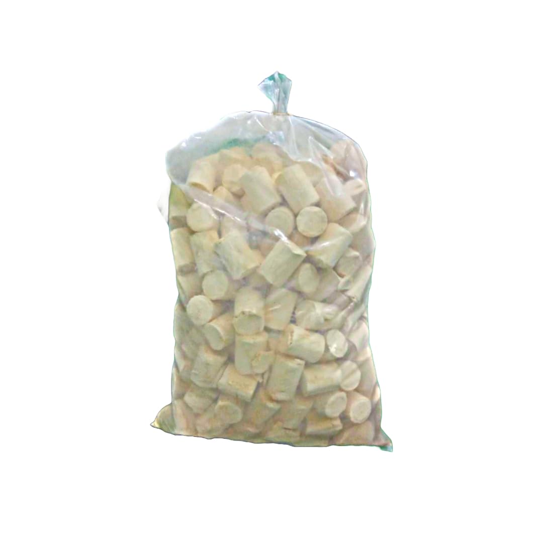 Peyca Saco de briquetas de Pino 100% ecológicas 30kg Aprox. Ideal para chimeneas, Estufas, hornos. Gran duracion. Prensadas sin aditivos.