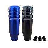 Artgol 2 Pcs (Blue&Black Color) Gear Shifter Knobs and Adapter Replacement for Logitech G29 G920 G923 G27 Driving Force Stick - Aluminum Weighted Shift Knob - Gear Shifting Lever Handle