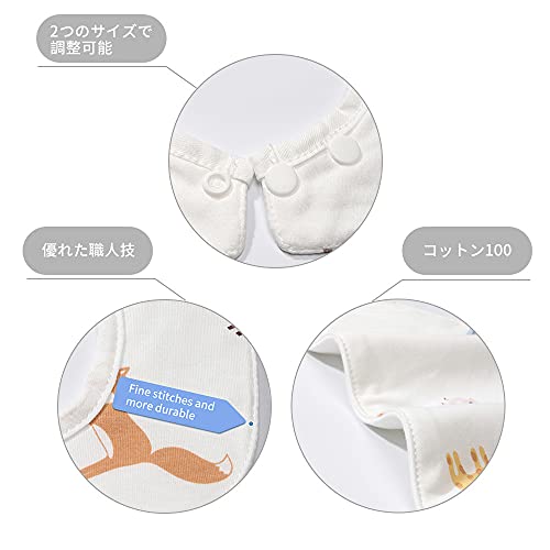 Gudodle Baby kinderziektes Bib-Bandana Drool slabbetjes, super absorberend en zacht voor kwijlen en tandjes jongens en… - Image 7