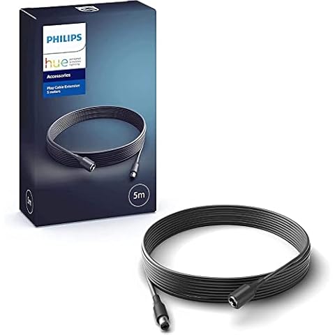 Philips Hue Play Verlängerungskabel 5m, für Hue Play Produktfamilie, flexible Nutzung für mehrere Play Bars Cover