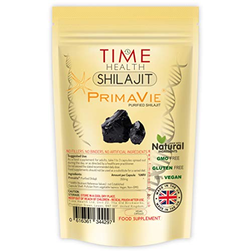 New: Himalayan Shilajit - Clinically Studied Brand PrimaVieu0099 - Contains Fulvic Acid & Comprehensive Mineral Profile - 60 Capsules - UK Made - GMP Standards - Zero Additives (60 Capsule Pouch)