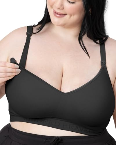 Kindred Bravely Signature Sublime Contour Nursing Bras for Breastfeeding | Comfortable & Supportive Nursing Bra for Pregnancy