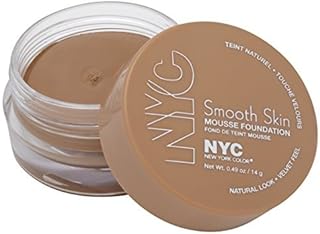 NYC Base de maquillaje Smooth Skin Mousse, be...