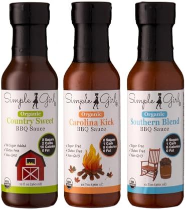 Simple Girl Organic BBQ Sauce Variety Pack