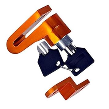 SRK SHOPPERS Multicolor Heavy Metal DISC Brake Security Lock for Yamaha YBX