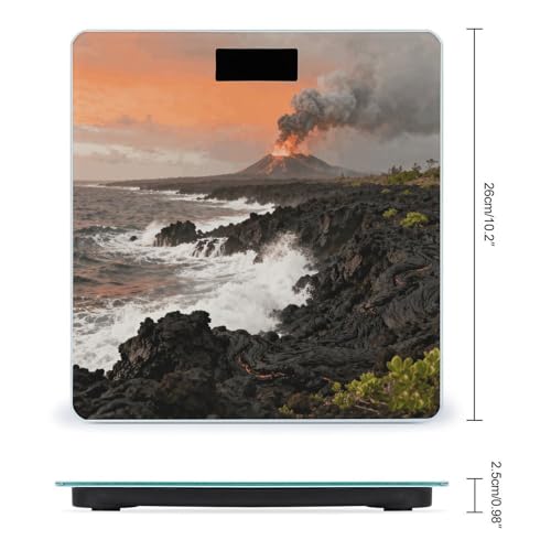 Báscula Digital de Baño Hawaii Lava Coast 400 lb miniatura 2