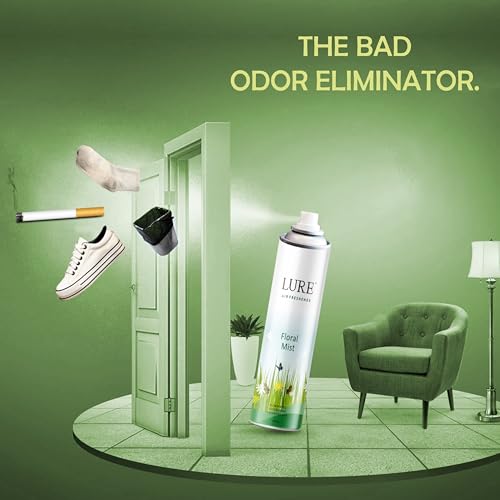 Image of Lure Room Freshener | Air Freshener for Home And Office - FLORAL MIST (220ml Each, Pack of 2)