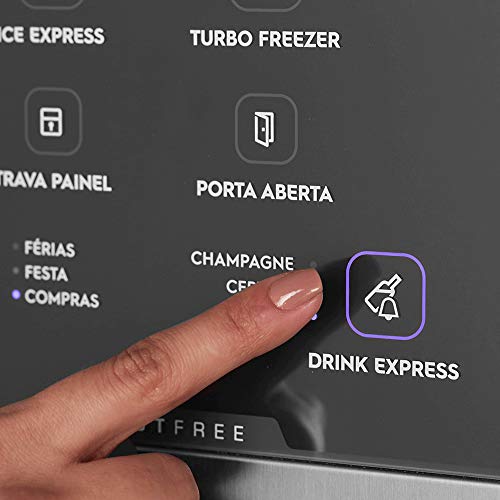 Geladeira Frost Free Electrolux 579 Litros 3 Portas Inverse Cor Inox (DM84X) 220V