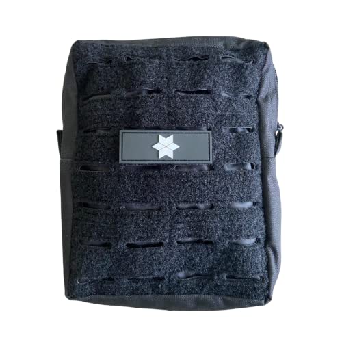 Dienstgrad Polizeikommissar PVC Rubber Patch mit Klett - Kommissar - Polizei