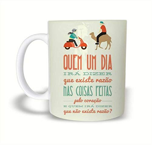 Caneca Legião Urbana Eduardo E Mônica 2. 325Ml Polímero