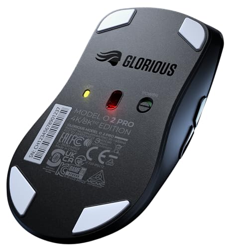 Glorious Gaming Model O 2 PRO 4K/8K Wireless Gaming Mouse - 2.4GHz 1ms delay, 4K/8K Polling, 100M clicks, 59g Ultralight, Long Battery Life, 26K DPI, RGB, Ambidextrous, 6 Buttons, PTFE Feet - Black by GLORIOUS - Image 7