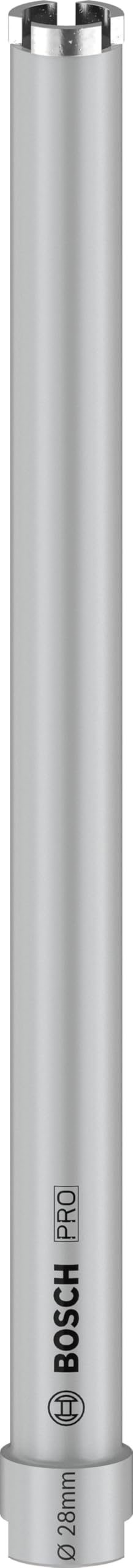 Bosch 1 x PRO elmas matkap ucu için, G 1/2 inç (kireç ve kum taşları, tuğla, çap 28 mm, profesyonel aksesuar elmas matkap ucu)