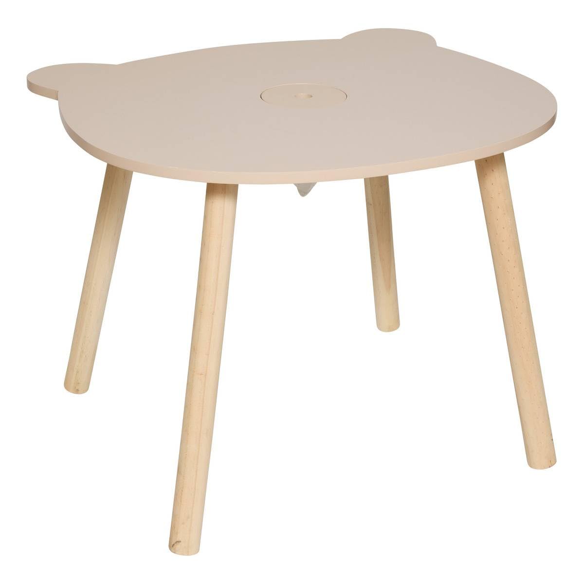 Atmosphera - Table Enfant Douceur Beige d60cm