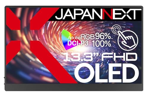Amazon.co.jp: JAPANNEXT 13.3インチ モバイルモニター OLED パネル