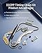 ECCPP Timing Chain Kit fits for Chevrolet Equinox, for Chevrolet Malibu for Buick 2011-2015 2006-2013 Replace#12680750 9-4201S 9-4201SX, w/Timing Chains Crank Sprocket Tensioner Guide Rail VVT Gear