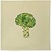 Azeeda 40cm 'Brocoli' Housse de Coussin en Toile (CV00004373)