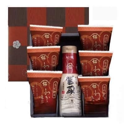 (黒澤醤油店)醤油(1本)&フリーズドライ味噌汁(6袋)セット 贈り物にピッタリ